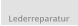 Lederreparatur